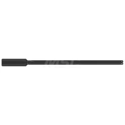 Spade Drill: 7/16 to 1/2" Dia, 8-3/4" Max Depth, Straight Flute