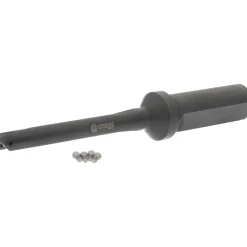 Spade Drill: 7/16 to 1/2" Dia, 2-3/8" Max Depth, Straight Flute