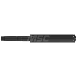Spade Drill: 1-29/32 to 2-9/16" Dia, 9-1/8" Max Depth, Straight Flute