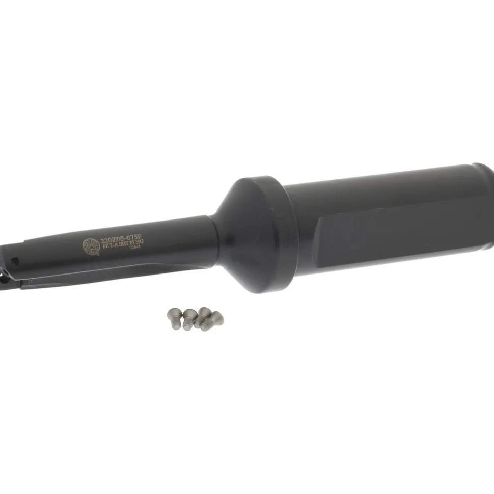 Spade Drill: 7/16 to 1/2" Dia, 1-1/4" Max Depth, Straight Flute
