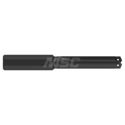 Spade Drill: 39/64 to 11/16" Dia, 2-1/2" Max Depth, Straight Flute