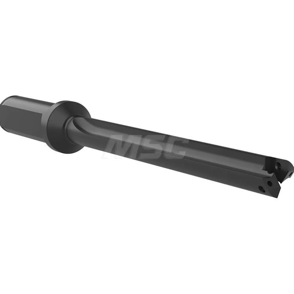Spade Drill: 33/64 to 11/16" Dia, 4-1/2" Max Depth, Straight Flute