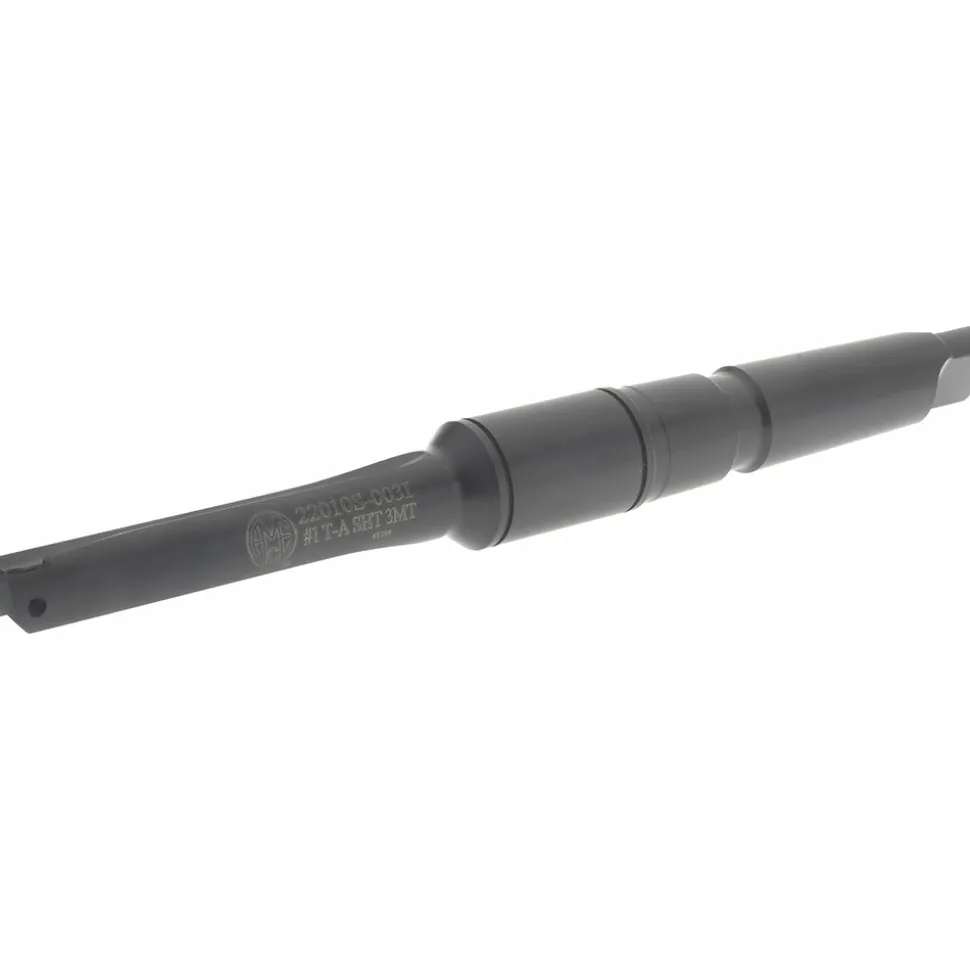 Spade Drill: 45/64 to 15/16" Dia, 2-3/4" Max Depth, Straight Flute