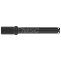 Spade Drill: 31/32 to 1-3/8" Dia, 5-3/8" Max Depth, Straight Flute