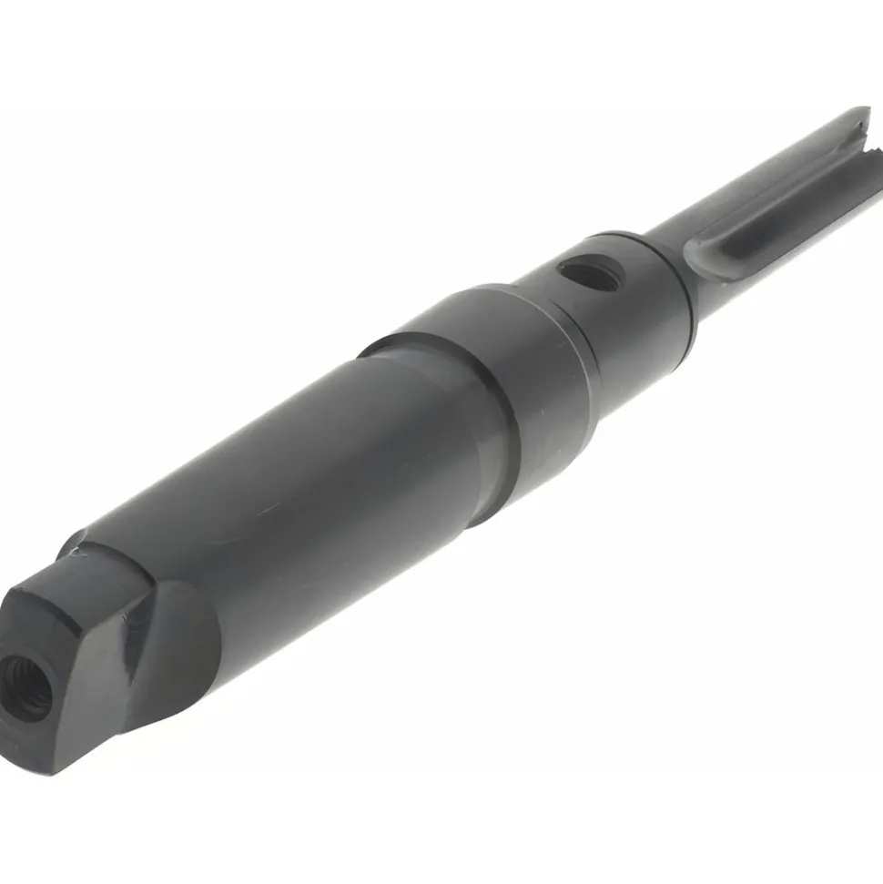 Spade Drill: 45/64 to 15/16" Dia, 2-3/4" Max Depth, Straight Flute