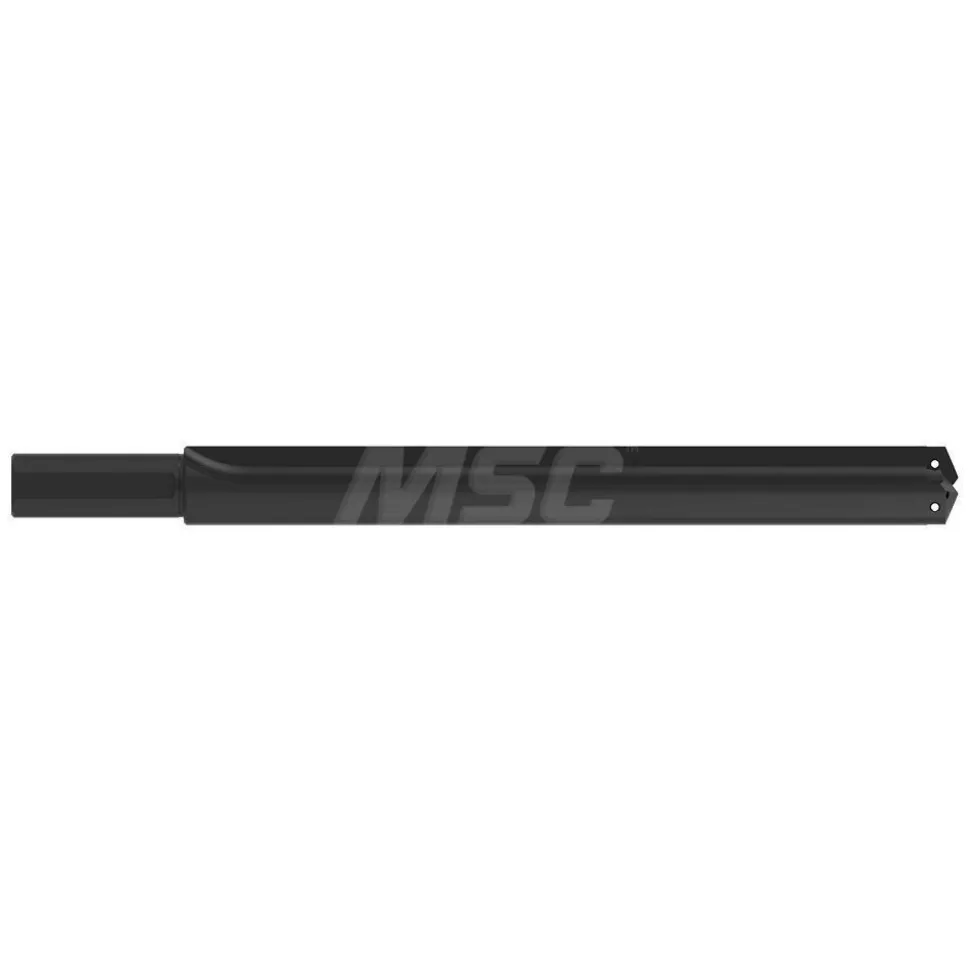 Spade Drill: 1-29/32 to 2-9/16" Dia, 16-5/8" Max Depth, Straight Flute