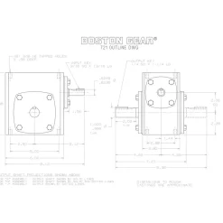 Speed Reducer: Quill, 2.06