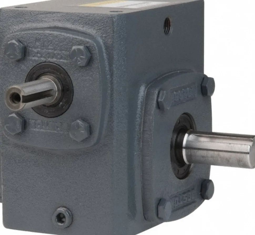 Speed Reducer: Quill, 2.62" Center to Center Shaft, 10:1, 3.94 hp Max Input, Worm Gear