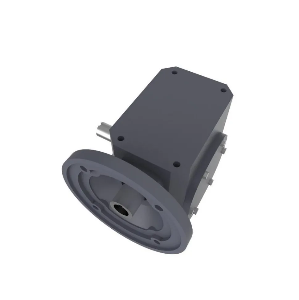 Speed Reducer: Quill, 2.06" Center to Center Shaft, 40:1, 0.81 hp Max Input, Worm Gear