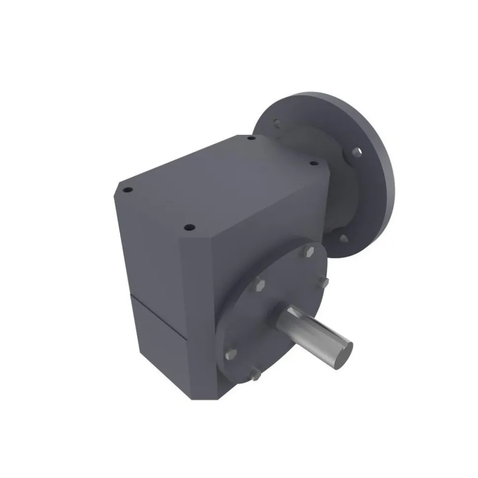 Speed Reducer: Quill, 2.06" Center to Center Shaft, 40:1, 0.81 hp Max Input, Worm Gear