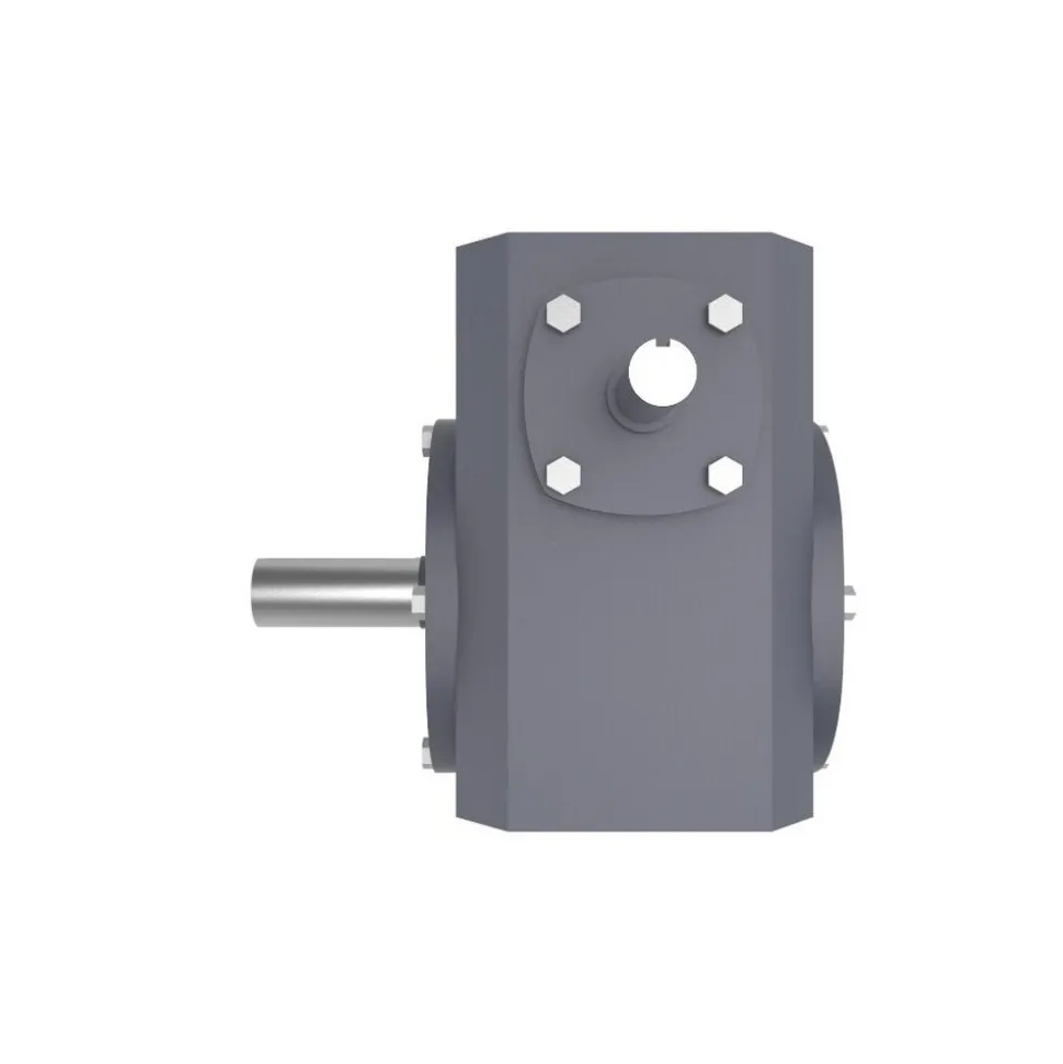 Speed Reducer: Quill, 2.62" Center to Center Shaft, 60:1, 0.89 hp Max Input, Worm Gear
