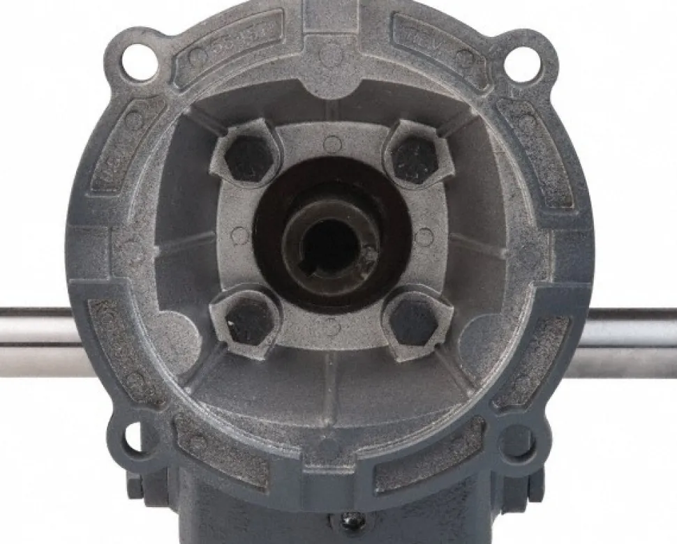 Speed Reducer: Quill, 2.06" Center to Center Shaft, 40:1, 0.81 hp Max Input, Worm Gear
