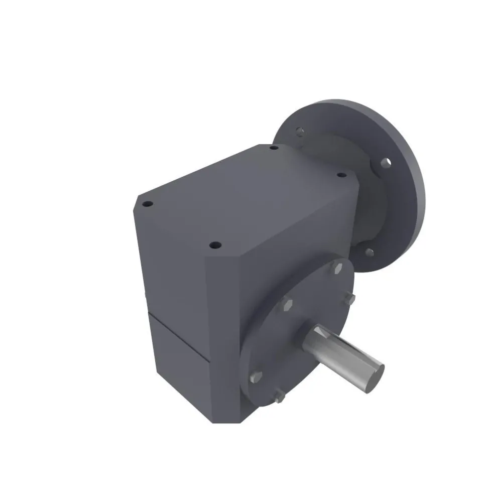 Speed Reducer: Quill, 2.06" Center to Center Shaft, 40:1, 0.81 hp Max Input, Worm Gear