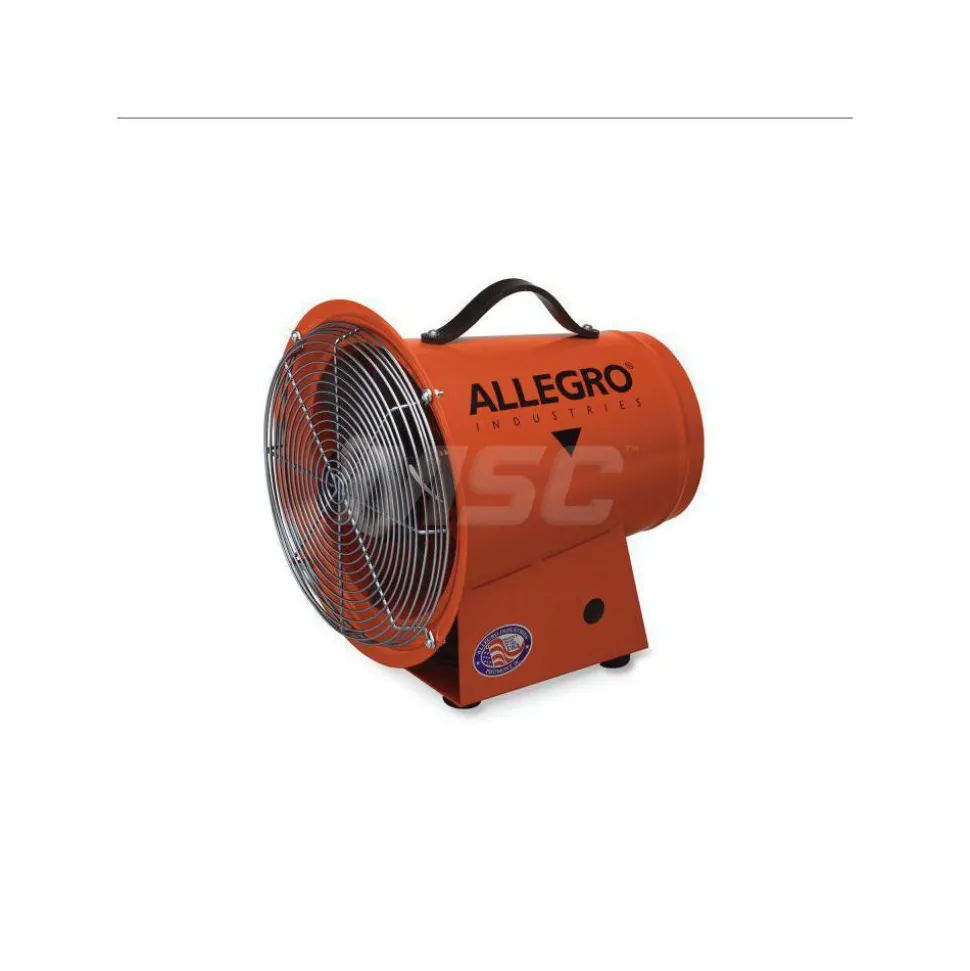 1-Speed 120V 0.33 hp 8" Inlet/Outlet Electric (AC) Axial Blower