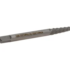 Spiral Flute Screw Extractor: #2, for 4 to 6mm, 5/32 to 7/32 in, 5/32-7/32 in & #6 to #12 Screws