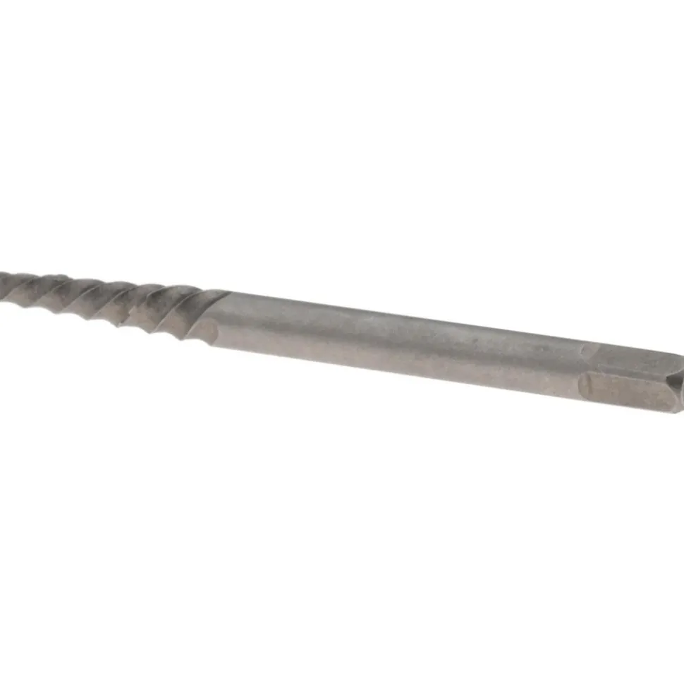 Spiral Flute Screw Extractor: #1, for 2.5 to 4 mm, 3/32 to 5/32 in, M2.5 to M4 & #3 to #6 Screws
