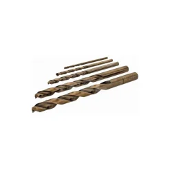 Spiral Flute Screw Extractor & Drill: 10 Pc