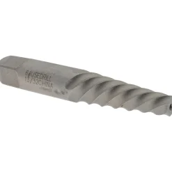 Spiral Flute Screw Extractor: #6, for 16 to 22 mm, 5/8 to 7/8 in, 3/8 in NPT & 3/8 in BSP Screws