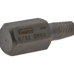 Spiral Flute Screw Extractor: 9/32 in, for 1/2 in Screws