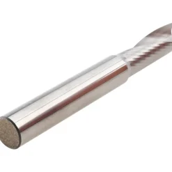 Spiral Router Bit: 3/8" Dia, 1-1/8" LOC, 3/8" Shank Dia, 1 Flute, Upcut