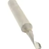 Spiral Router Bit: 1/8" Dia, 1/2" LOC, 1/4" Shank Dia, 1 Flute, Upcut