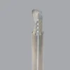 Spiral Router Bit: 1/4" Dia, 3/8" LOC, 1/4" Shank Dia, 1 Flute, Upcut