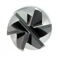 Spiral Router Bit: 1/2" Dia, 1-1/2" LOC, 1/2" Shank Dia, 8 Flute, Spiral