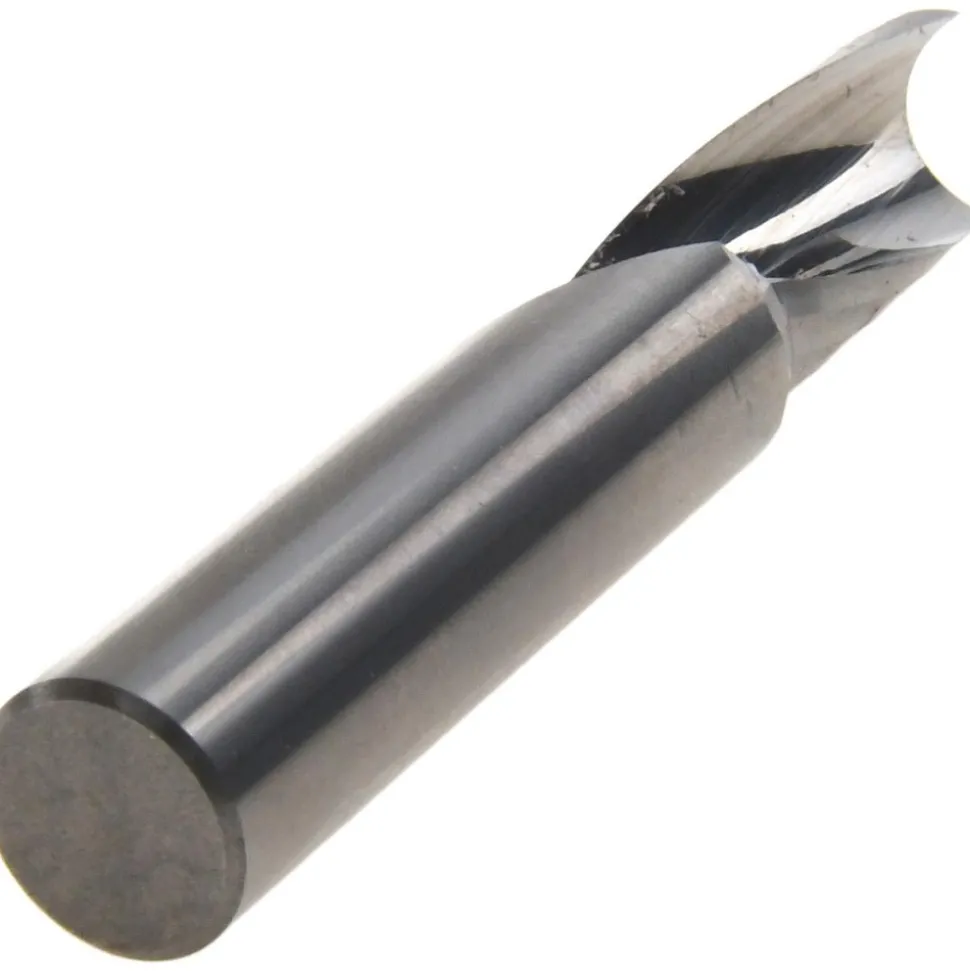 Spiral Router Bit: 1/2" Dia, 1" LOC, 1/2" Shank Dia, 1 Flute, Upcut