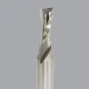 Spiral Router Bit: 3/16" Dia, 5/8" LOC, 1/4" Shank Dia, 2 Flute, Upcut