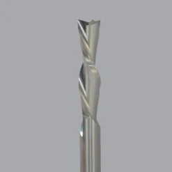 Spiral Router Bit: 1/2" Dia, 2-1/8" LOC, 1/2" Shank Dia, 2 Flute, Downcut