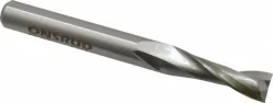 Spiral Router Bit: 5/16" Dia, 1" LOC, 5/16" Shank Dia, 2 Flute, Upcut