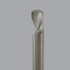 Spiral Router Bit: 1/4" Dia, 3/8" LOC, 1/4" Shank Dia, 1 Flute, Upcut