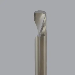 Spiral Router Bit: 1/4" Dia, 3/8" LOC, 1/4" Shank Dia, 1 Flute, Upcut