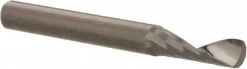 Spiral Router Bit: 3/16" Dia, 5/8" LOC, 3/16" Shank Dia, 1 Flute, Upcut