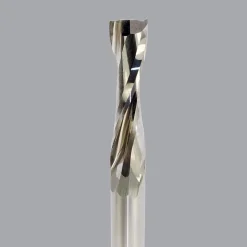 Spiral Router Bit: 1/2" Dia, 2-1/8" LOC, 1/2" Shank Dia, 2 Flute, Upcut