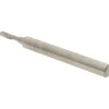 Spiral Router Bit: 3.00 mm Dia, 12.00 mm LOC, 6.00 mm Shank Dia, 1 Flute, Upcut