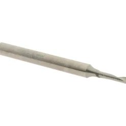 Spiral Router Bit: 3.00 mm Dia, 12.00 mm LOC, 6.00 mm Shank Dia, 1 Flute, Upcut