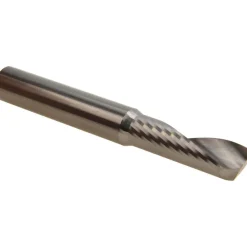 Spiral Router Bit: 10.00 mm Dia, 30.00 mm LOC, 10.00 mm Shank Dia, 1 Flute, Upcut