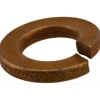 Split Lock Washer: 5/16 in Screw, AISI 4037 Alloy Steel