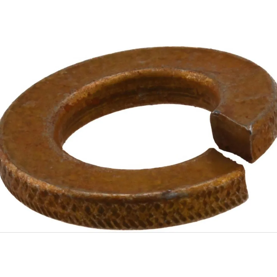 Split Lock Washer: 5/16 in Screw, AISI 4037 Alloy Steel