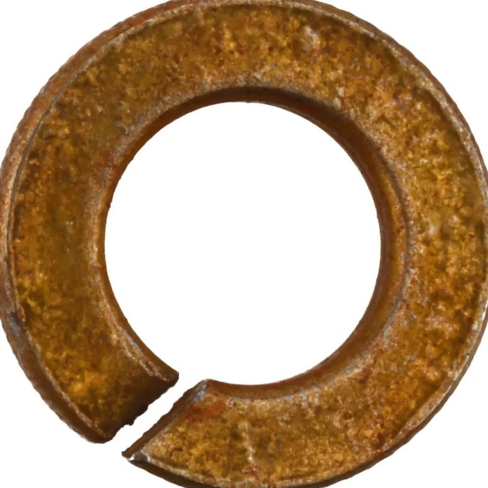 Split Lock Washer: 5/16 in Screw, AISI 4037 Alloy Steel
