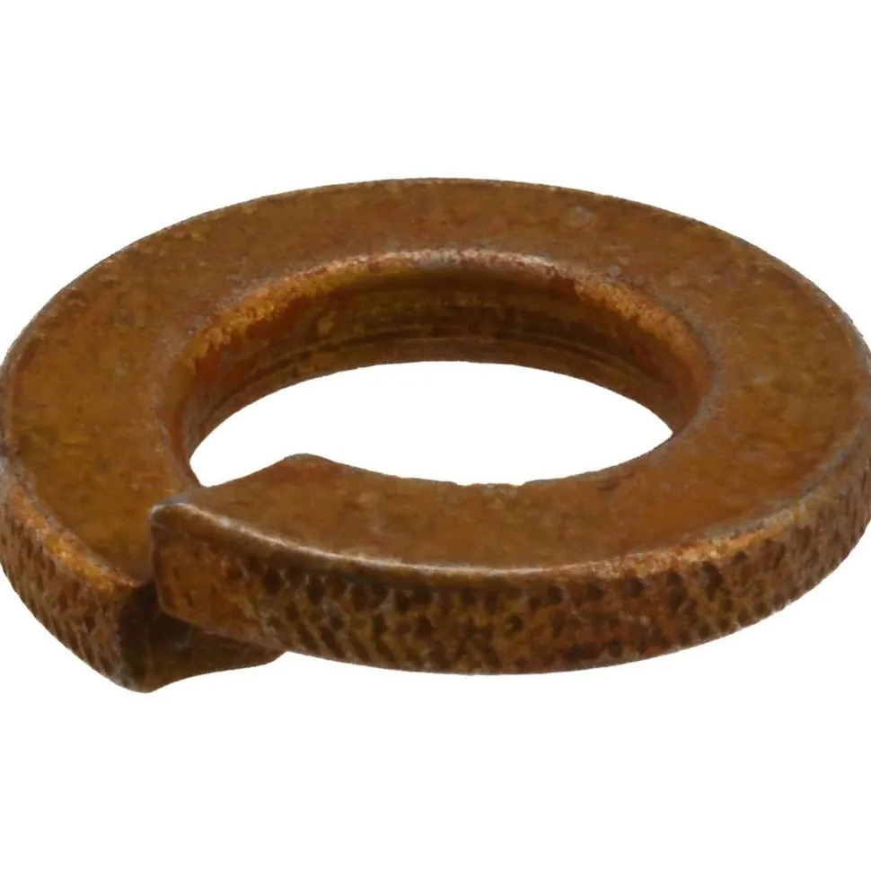 Split Lock Washer: 5/16 in Screw, AISI 4037 Alloy Steel