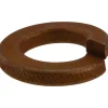 Split Lock Washer: 3/8 in Screw, AISI 4037 Alloy Steel