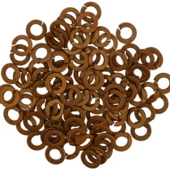 Split Lock Washer: 3/8 in Screw, AISI 4037 Alloy Steel