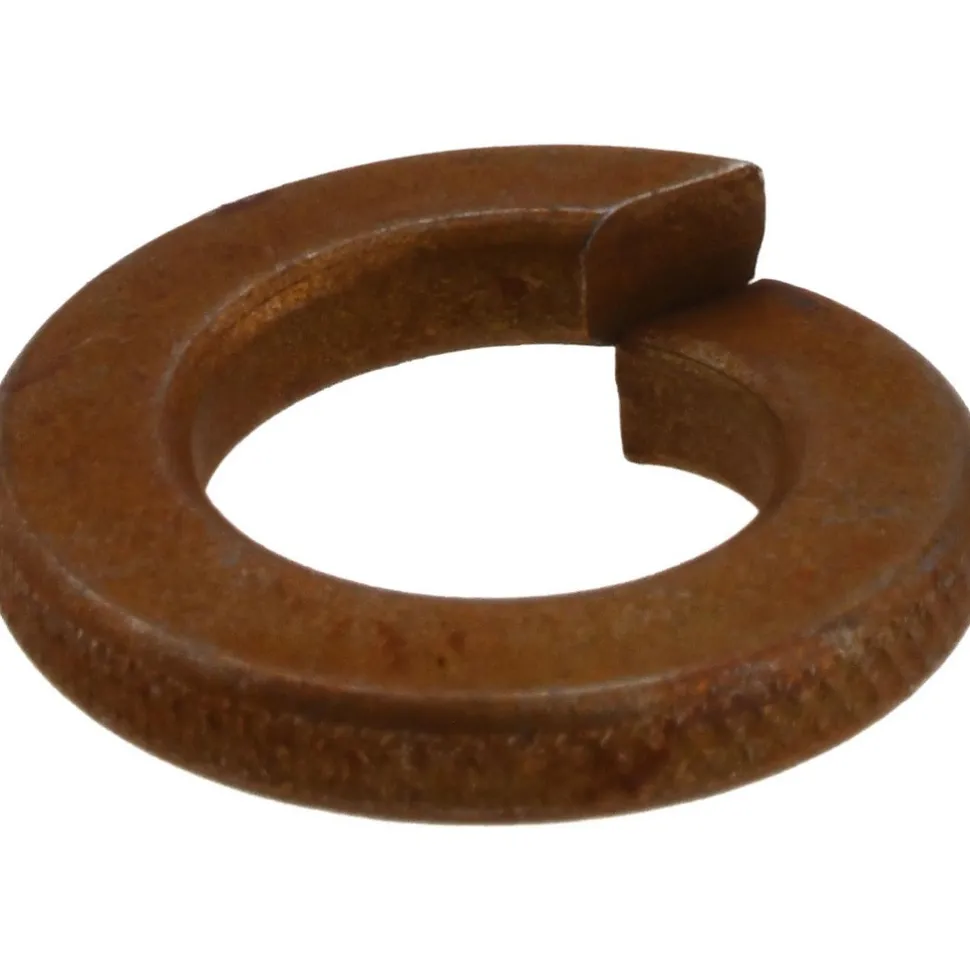 Split Lock Washer: 3/8 in Screw, AISI 4037 Alloy Steel