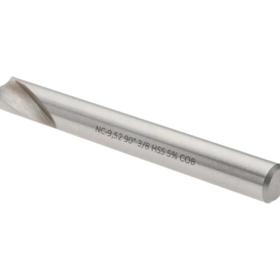 Spotting Drill: 3/8" Dia, 90 deg, 3-1/2" OAL, Cobalt M-35 (HSS-E)