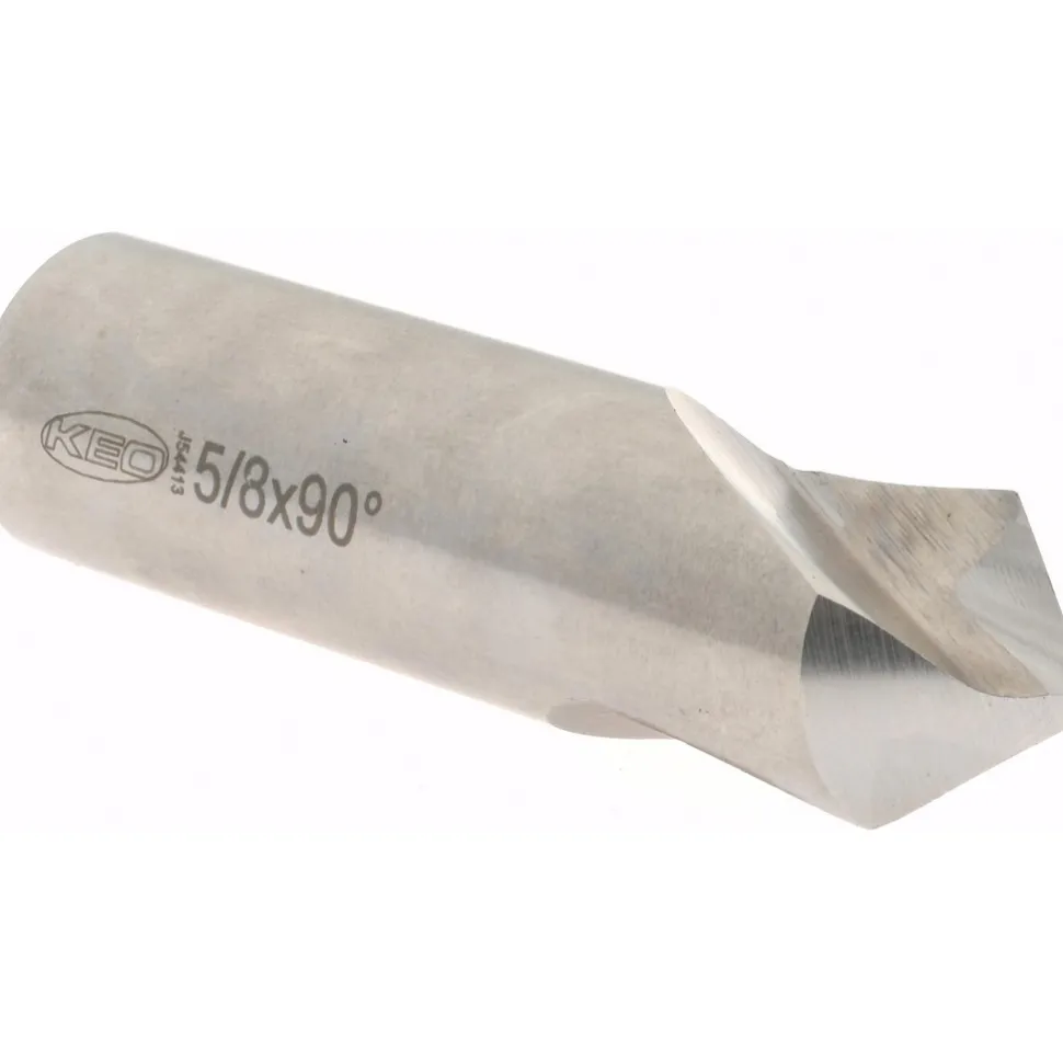 Spotting Drill: 5/8" Dia, 90 deg, 2-1/4" OAL, High-Speed Steel