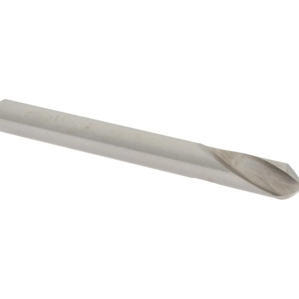 Spotting Drill: 1/4" Dia, 90 deg, 2-1/2" OAL, High-Speed Steel