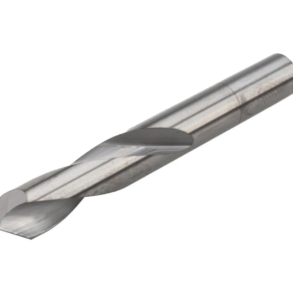 Spotting Drill: 1/4" Dia, 90 deg, 2" OAL, Solid Carbide