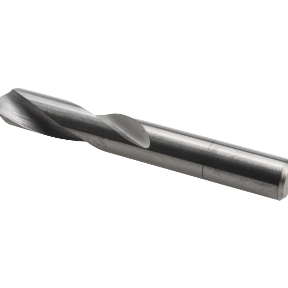 Spotting Drill: 1/4" Dia, 90 deg, 2" OAL, Solid Carbide